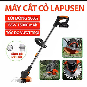 Máy cắt cỏ cầm tay dùng pin LAPUSE.N, LÕI ĐỒNG 100%  (bảo hành 12 tháng)