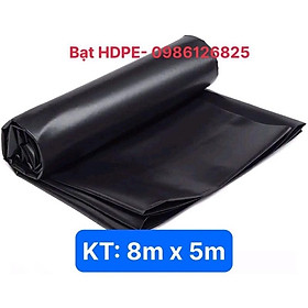 Mua BẠT HDPE LÓT AO HỒ (KT:8M x 5M) NUÔI CÁ  ỐC  LƯƠN