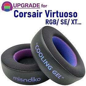 Đệm Tai Nghe Thay Thế Cho Corsair Virtuoso RGB Wireless SE/ XT