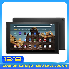 Máy Tính Bảng Kindle Fire HD10(9th) 32GB (2019) - Hàng Nhập Khẩu - Balck