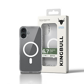 Ốp Lưng Trong Suốt Sạc Từ Tính cho iPhone 16 Pro/ 16 Pro Max/ 16/ 16 Plus/ iphone 17/ 17 air/ 17 pro max MIPOW MAG-SAFE TRANSPARENT CASE, chống ố vàng_ Hàng chính hãng