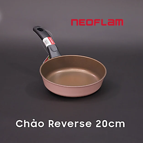 [Hàng chính hãng] Chảo chiên Neoflam Reverse 20cm. Màu hồng đào - xanh lá - xanh dương - trắng