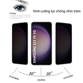 Mua Kính cường lực Chống nhìn trộm SAMSUNG S10 S20 S21 S22 S23 FE Plus Lite 5G 4G