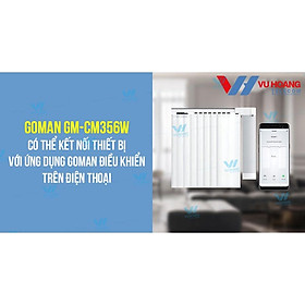 Mua Bộ Mô tơ rèm cửa Wifi GOMAN (Đức) GM - CM356W