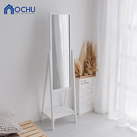 Gương Kệ Soi Toàn Thân Khung Gỗ OCHU - Mirror Shelf