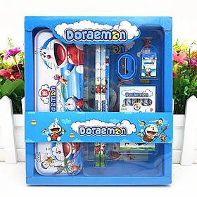 Bộ Hộp Bút 7 Món Hình Nhân Vật Hoạt Hình - Dụng Cụ Học Tập Đáng Yêu Cho Bé Trai Gái - Hàng Loại 1 - MINIIN - Mẫu ngẫu nhiên