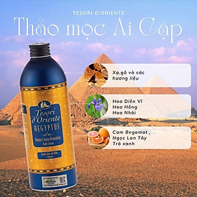 Sữa tắm nước hoa Ý Tesori d’Oriente Chính Hãng 500ml  Chai 500ml kèm vòi nhập khẩu trực tiếp từ Ý  (15 Mùi hương)