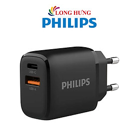 Mua Cốc sạc Philips 1USB 1Type-C 25W PD/QC3.0 DLP4327 - Hàng chính hãng
