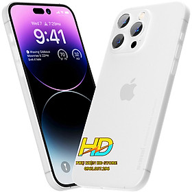 Ốp Lưng Siêu Mỏng Dành Cho iPhone 14 Pro Max / 14 Pro / 14 Plus / 14 Chính Hãng Memumi Không Bám Vân Tay, Bảo Vệ Camera - Hàng Chính Hãng