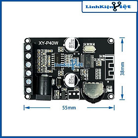Mua Module Khuếch Đại Âm Thanh Bluetooth Stereo 30W/40W Công Suất Cao XY-P40W