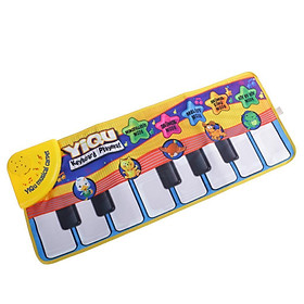 Electric Animal Piano Keyboard Playmat Baby Infant Musical Toy