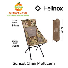 Ghế dã ngoại xếp gọn Helinox Sunset Chair Multicam