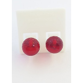 Bông tai bạc 925 đá Topaz ZSSGBT047