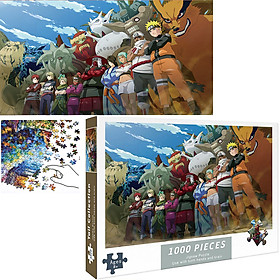 Hình ảnh Bộ Tranh Ghép Xếp Hình 1000 Pcs Jigsaw Puzzle Naruto Vĩ Thú Và Các Jinchuuriki Bản Đẹp Cao Cấp