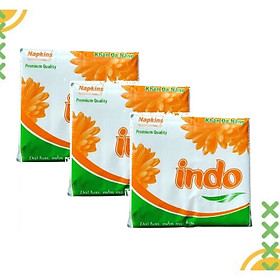 Mua COMBO 30 gói Khăn giấy ăn Indo trắng mịn 60 tờ 33 cm x 33 cm - HTpaper