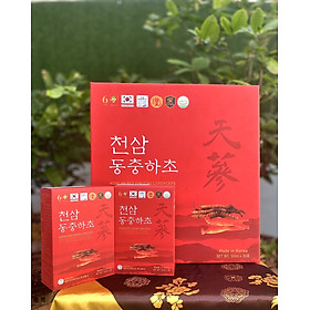 NƯỚC HỒNG SÂM ĐÔNG TRÙNG 30 gói - BẢO VẬT HÀN QUỐC