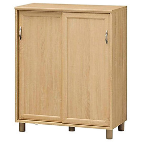 Tủ Giày Dép 5987882 Honobora Japan (80 x 39.4 x 98.9 cm) - Vàng Nhạt