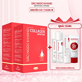 Combo 2 Nước uống Collagen 30 túi hỗ trợ sáng da, tăng đàn hồi da