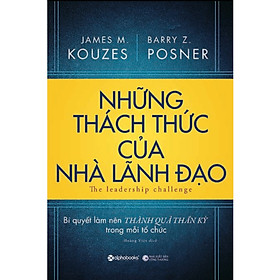 Hình ảnh Những Thách Thức Của Nhà Lãnh Đạo / Sách Quản Trị, Lãnh Đạo Đỉnh Cao - Tặng Kèm Bookmark Thiết Kế Happy Life