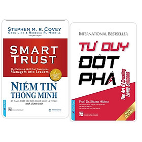 Sách - Combo Bìa cứng Niềm tin thông minh + Tư duy đột phá - FirstNews