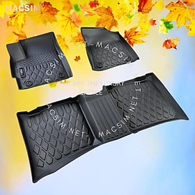 Thảm lót sàn xe ô tô VinFast VF e34 Nhãn hiệu Macsim chất liệu nhựa TPE cao cấp màu đen