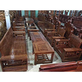 Bàn ghế gỗ xoan đào tiếp khách giá thật