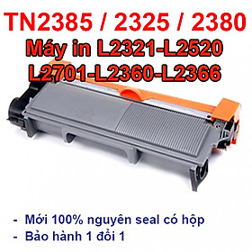 Hình ảnh Hộp mực TN2385 (hàng nhập khẩu) dùng cho máy in Brother HL 2320D, 2361DN, L2321D, L2366DW, L2520D, L2701DW, L2701D mới 100% [Fullbox]