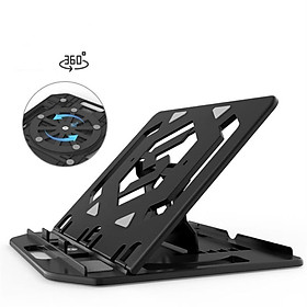 Mua Giá đỡ laptop xoay 360 độ  có đế gắn điện thoại tiện dụng cao cấp