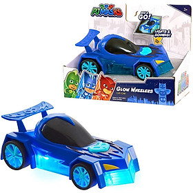 Đồ chơi mô hình PJ Masks Glow Wheelers Cat-Car