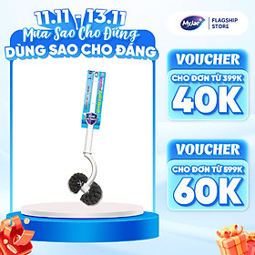 Cây chà bồn cầu loại 2 đầu tròn kháng khuẩn MyJae