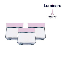 Combo 3 Hũ Thuỷ Tinh Luminarc Swing 500ml - LUHUP5279