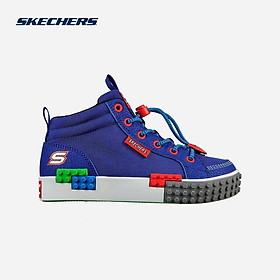 Giày sneaker bé trai Skechers Kool Bricks - 402223L-BLMT