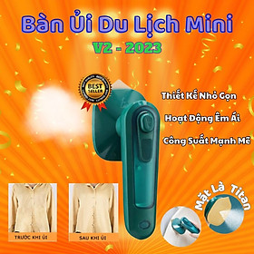 Mua Bàn Ủi Hơi Nước Cầm Tay Mini  Bàn Là Hơi Nước Cầm Tay 33W  Bàn Ủi Du Lịch Làm Nóng Nhanh  Cây Là Hơi Nước Mini 2 Chế Độ Là Siêu Nhẹ Nhỏ Gọn Tiện Lợi Dễ Dàng Sử Dụng