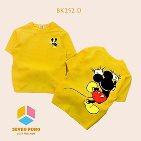 Áo Thun Form Rộng Bé Gái Size Đại BK252D - Sevenporo