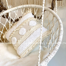 Mua   Hàng Thủ Công   Xích Đu Vòng Mây Đan Macrame - Nội Thất Mây Tre Đan