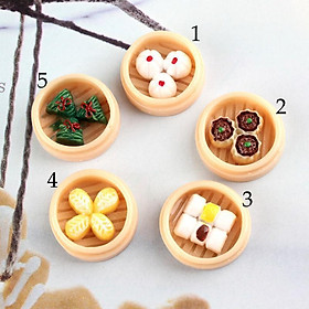 Charm slime- Dimsum/ trang trí điện thoại/ decor ốp lưng quà tặng trang trí