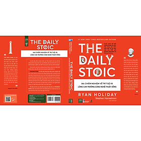 Hình ảnh sách The Daily Stoic - 366 Chiêm nghiệm về trí tuệ và lòng can trường cùng nghệ thuật sống - 1980Books