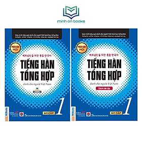 Combo Bộ 2 Cuốn Sách Tiếng Hàn Tổng Hợp Dành Cho Người Việt Nam - Sơ Cấp 1