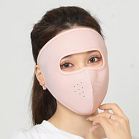 Khẩu trang Ninja 2 lớp vải cotton thông hơi che kín mặt chống nắng chống bụi nam và nữ - Khau trang