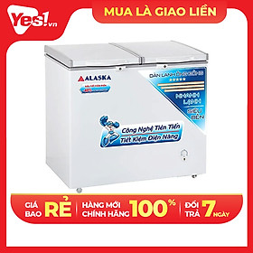 Tủ Đông Alaska BCD-3568C (208L) - Hàng chính hãng