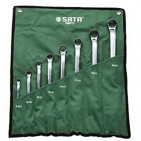 Mua Bộ cờ lê 2 đầu vòng hệ mét 8 chi tiết hiệu SATA 08011