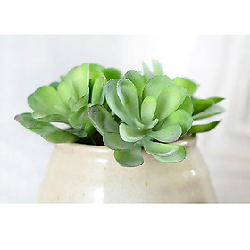 Artificial Lotus Succulent Plants Fake Decorations, Fake Succulents Craft for