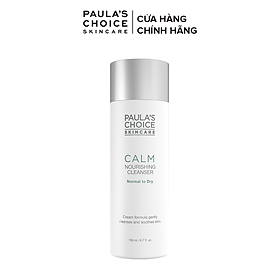 Sữa rửa mặt dịu nhẹ Paula’s Choice Calm Redness Relief Cleanser Dry Skin