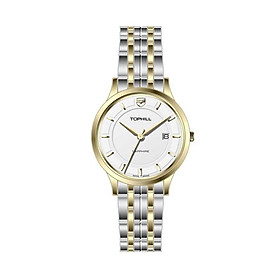 ĐỒNG HỒ TOPHILL TA039L.S6652 Đồng hồ nữ dây và vỏ thép không gỉ 316L, máy pin, kính sapphire