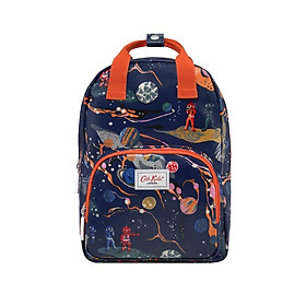 Cath Kidston - Ba lô cho bé Kids Medium Backpack - Marble Space - Navy