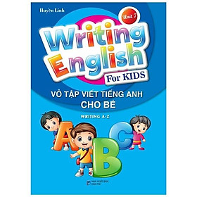 Hình ảnh Vở Tập Viết Tiếng Anh Cho Bé - Tập 7