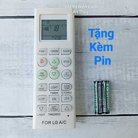 Điều khiển điều hòa cho LG INVER dài - Tặng kèm pin hàng hãng