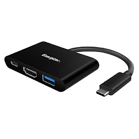 Mua Bộ chuyển USB-C3.1 Hub Energizer USBA/USB-C/HDMI - HC303CV - Hàng Chính Hãng