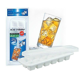 Mua Khay đá 12 viên với nắp NỘI ĐỊA NHẬT BẢN