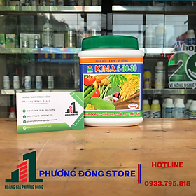 Phân bón lá cao cấp Kina 6-30-30 hũ 500g